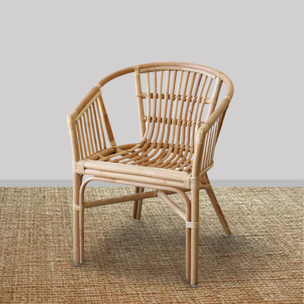 Seaside Split Cane Chair – Natural
