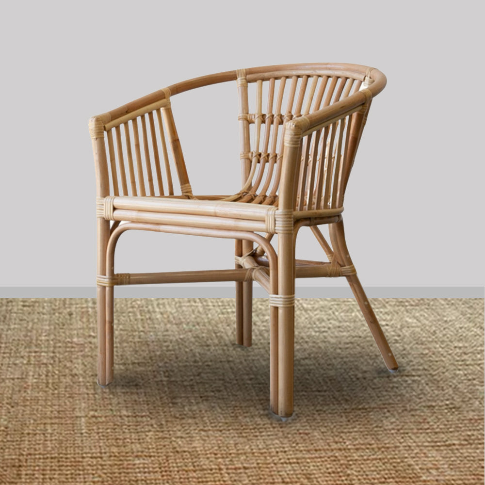 Seaside Split Cane Chair – Natural