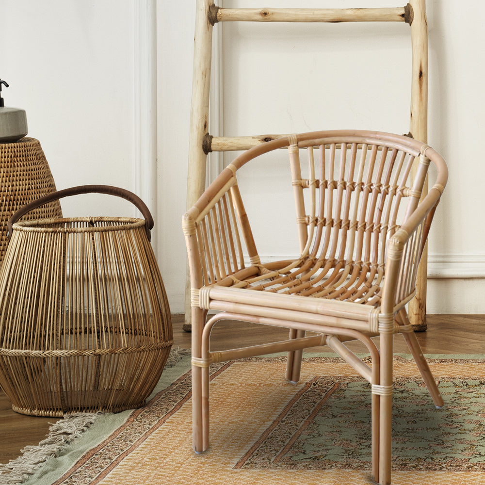 Seaside Split Cane Chair – Natural