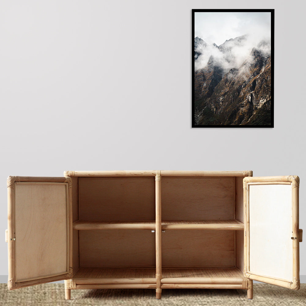 Coastal Cane 2-door Sideboard