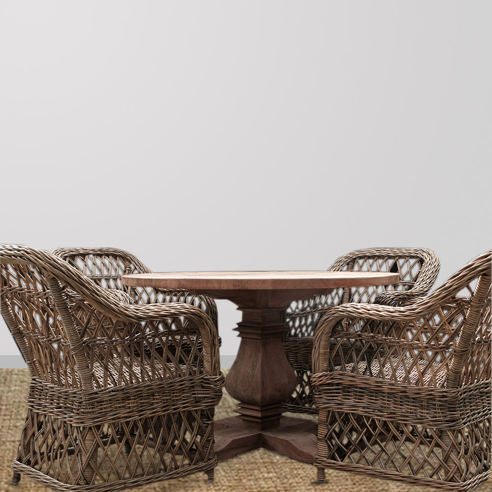 ラグジュアリーラウンジチェア - ハンプトングレー