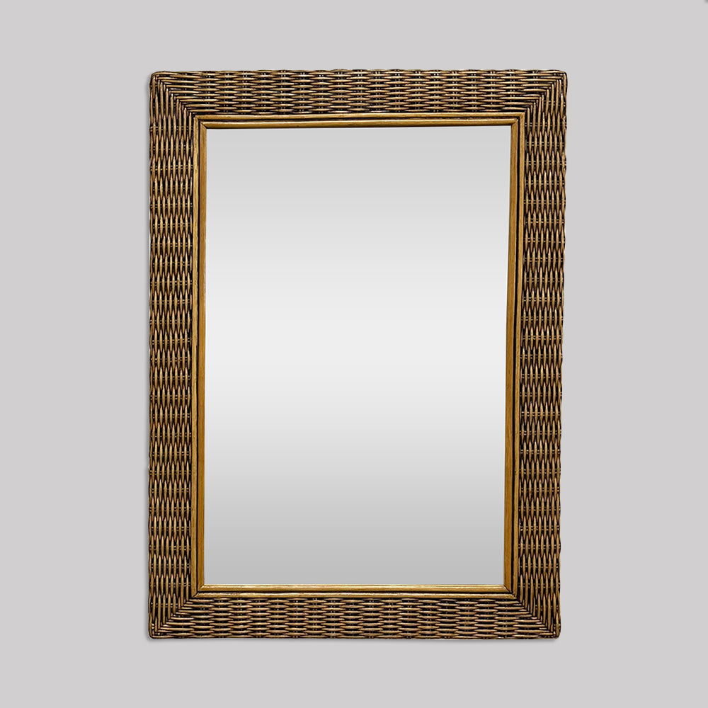 Shoreline Wicker Mirror