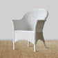 Santorini Woven Chair – White