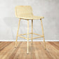 Coastal Comfort Rattan Barstool