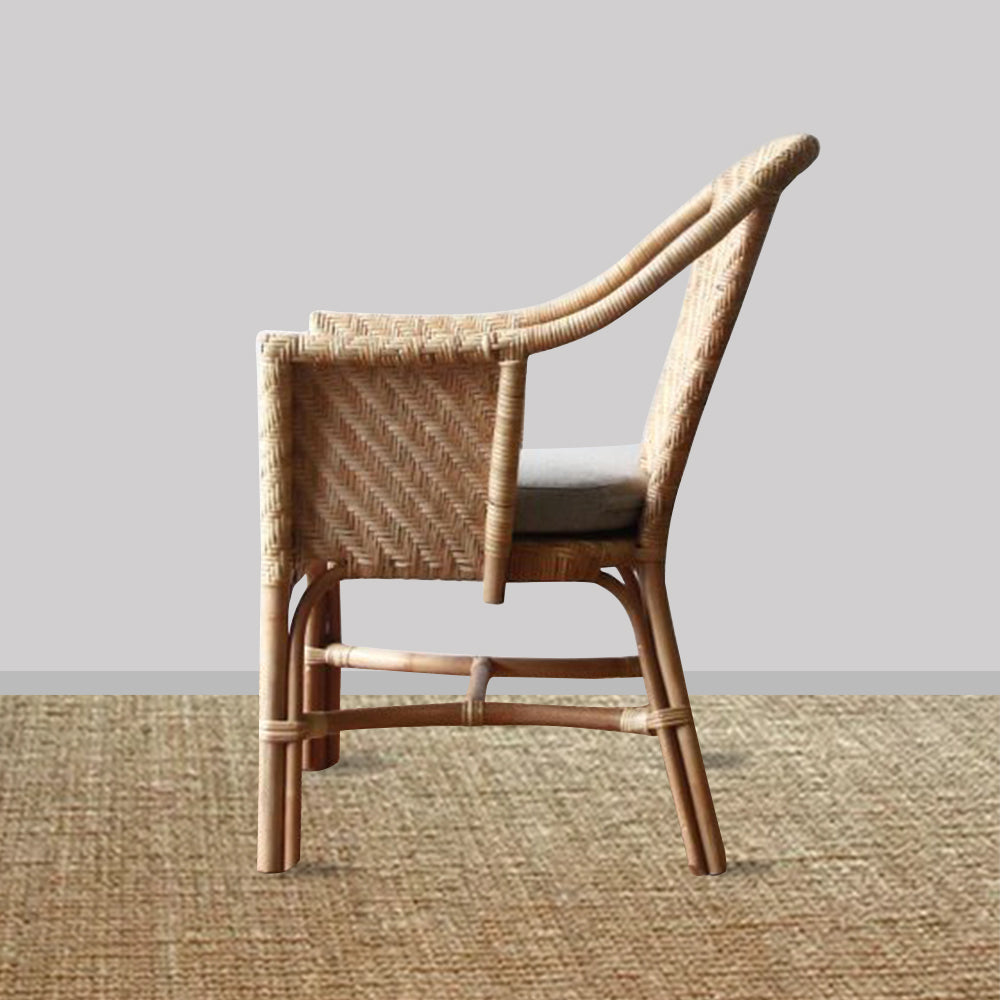 Coastal Oasis Cane Chair