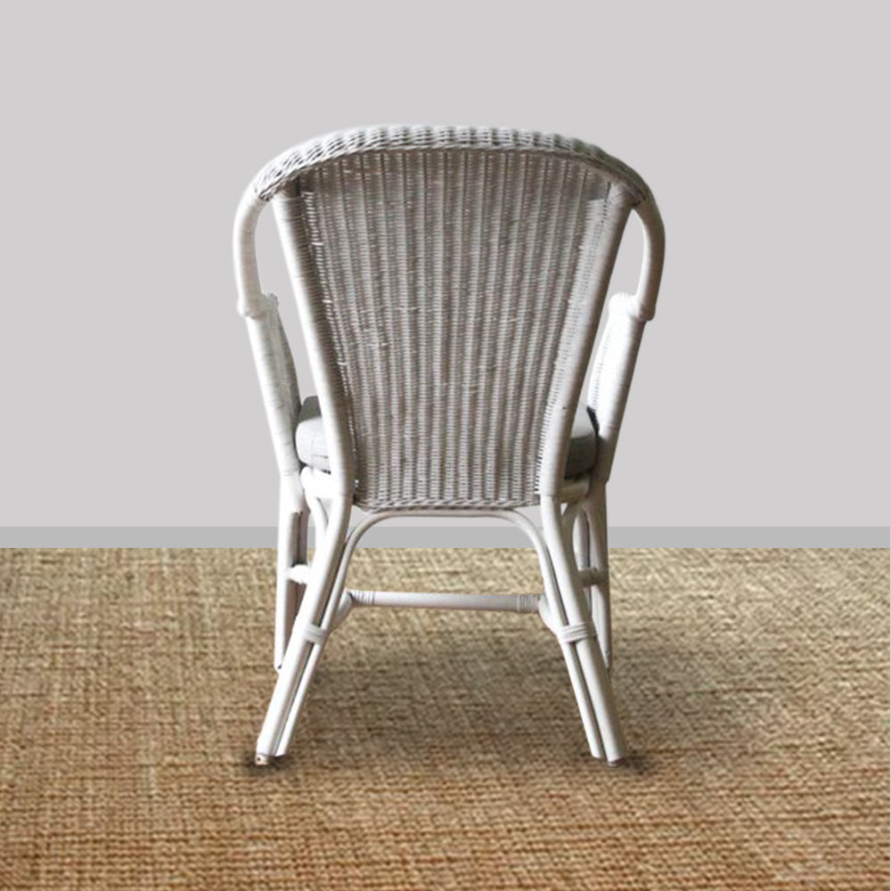 Hampton Woven Chair – White