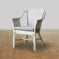 Hampton Woven Chair – White