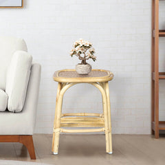 Haven Cane Side Table