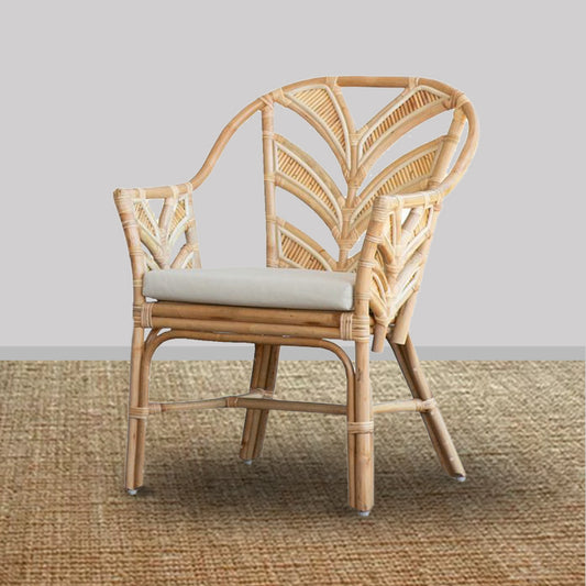 Island Oasis Rattan Chair – Natural