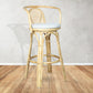 Nature's Elegance Bamboo Barstool