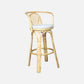 Nature's Elegance Bamboo Barstool