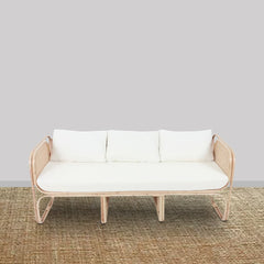 Palm Beach Rattan Lounger