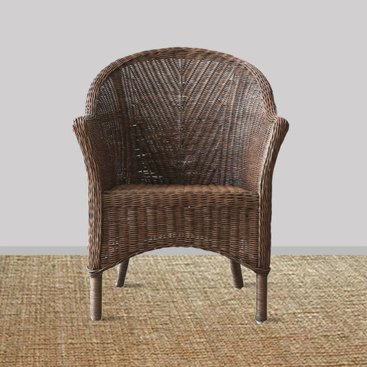 Santorini Woven Chair – Brown Wash