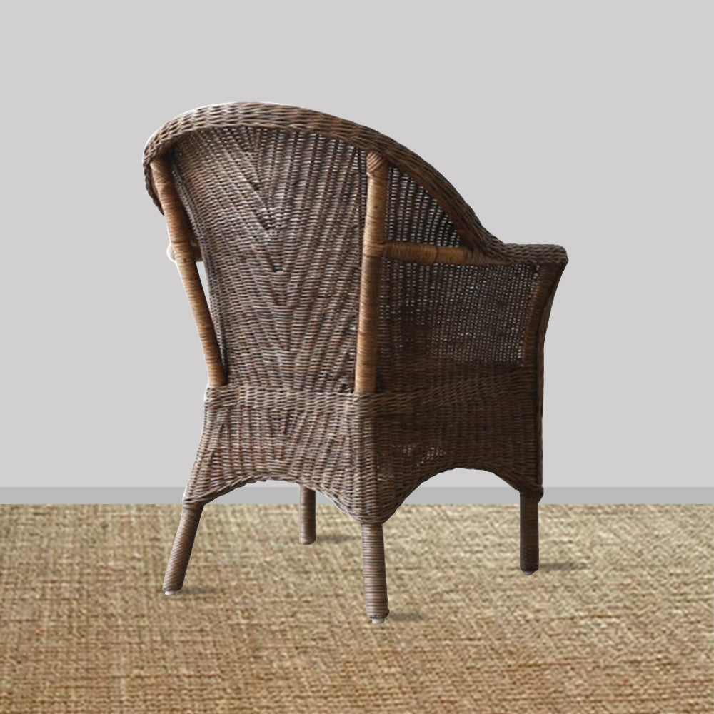 Santorini Woven Chair – Brown Wash