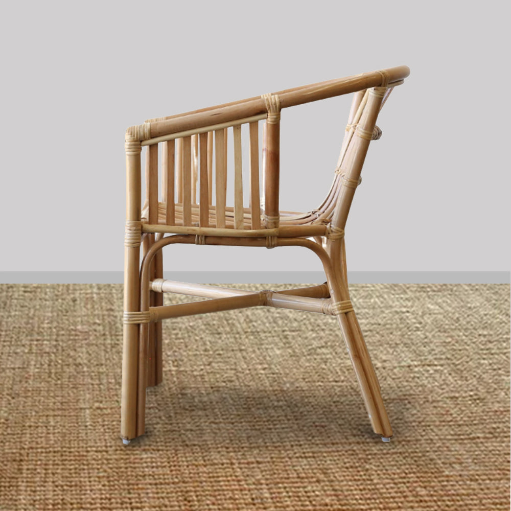 Seaside Split Cane Chair – Natural