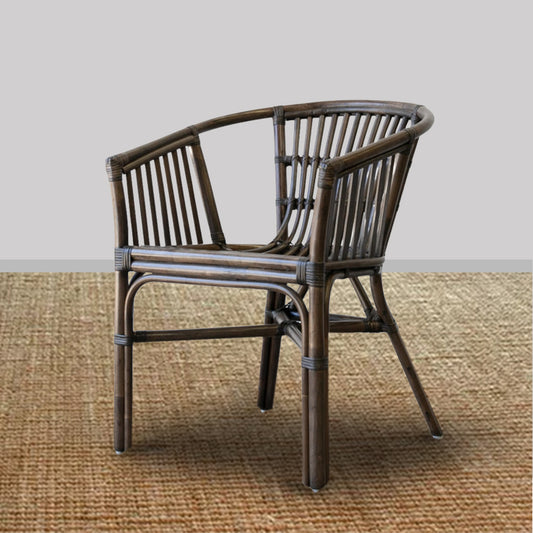 Seaside Split Cane Chair – Tobacco