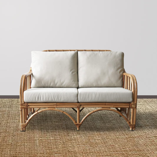 Tranquil Retreat Cane Loveseat – Natural