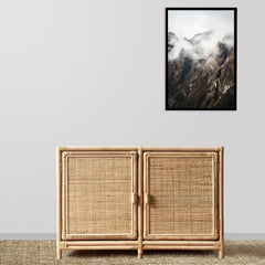 Coastal Cane 2-door Sideboard