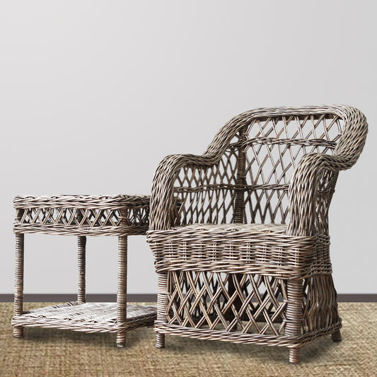 Luxe Lounge Chair - Hampton Grey